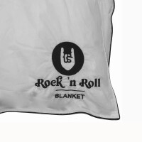 Rock `n Roll Blanket | Daunendecke | leichte Sommerdecke mit 100% Daunen und hochwertiger Stickerei