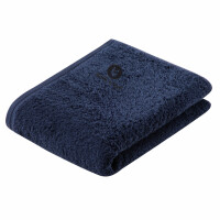 Rock `n Roll Handtuch | 50x100 cm | Farbe marineblau | mit hochwertiger Stickerei