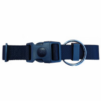 Rock ´n Roll Hundehalsband | schwarz | L-XL 39-64 cm Halsumfang, 25 mm breit mit hochwertiger Stickerei