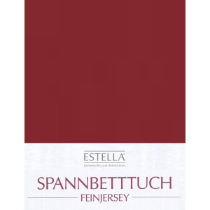 Estella Feinjersey Spannbetttuch 100% Baumwolle 180/200 -...